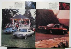 1983 Oldsmobile Omega Canadian Sales Brochure