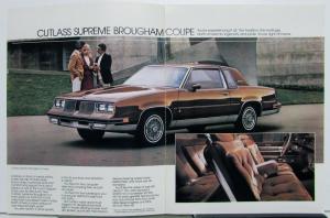 1983 Oldsmobile Cutlass Supreme Canadian Sales Brochure