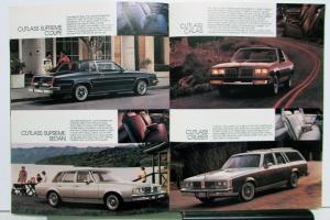 1983 Oldsmobile Cutlass Supreme Canadian Sales Brochure