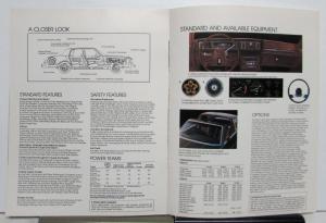 1983 Oldsmobile Cutlass Supreme Canadian Sales Brochure