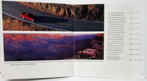 1990 Toyota Cars & Trucks Sales Brochure Supra Camry 4Runner Land Cruiser