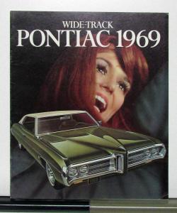1969 Pontiac Grande Parisienne Laurentian 2+2 Strato Safari Canadian Brochure