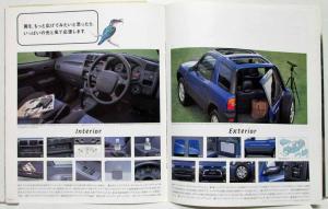 1996-1997 Toyota RAV4 L Sales Brochure with Press Release - Japanese Text