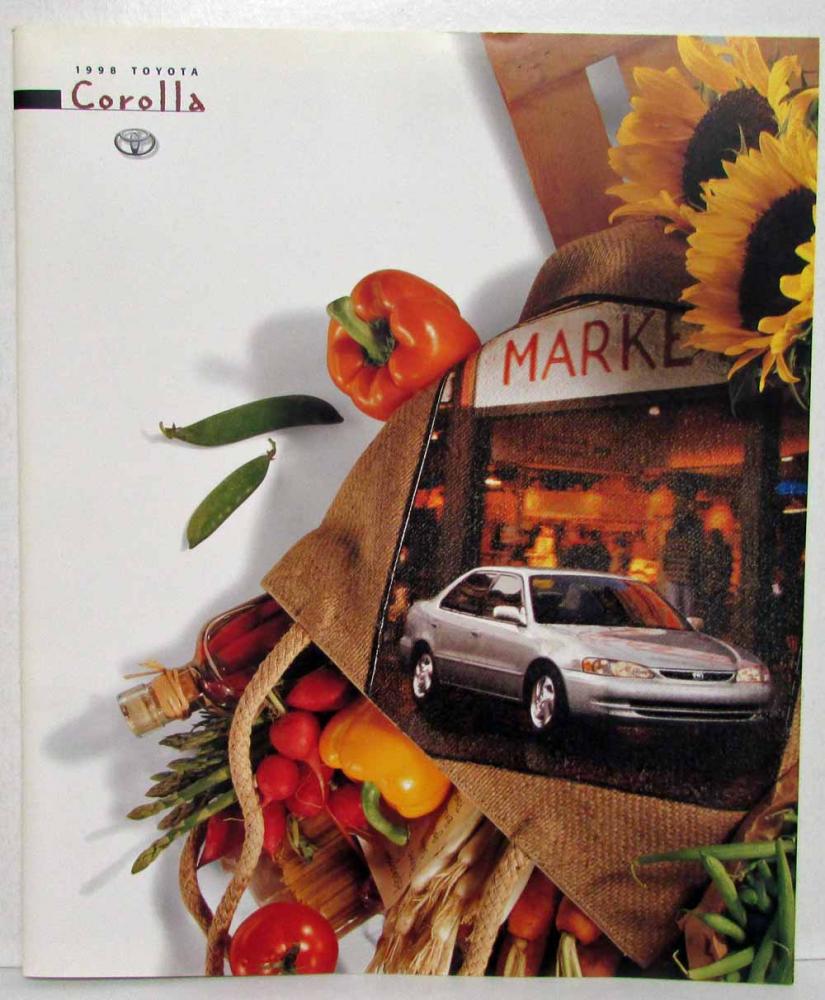 1998 Toyota Corolla Sales Brochure