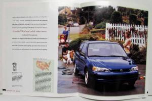1998 Toyota Corolla Sales Brochure