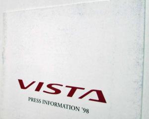 1998 Toyota Vista Information Press Kit - Japanese Text