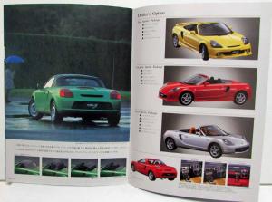 1999 Toyota MR-S Sales Brochure - Japanese Text