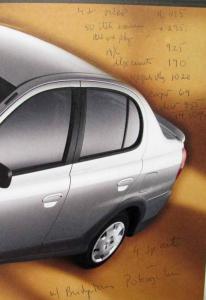 2000 Toyota Echo Sales Folder
