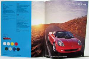 2004 Toyota SUV Truck & Car Sales Brochure Sequoia RAV4 Corolla Echo Matrix MR2