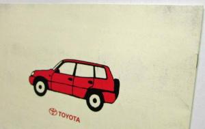2004 Toyota RAV4 Personal Selection Sales Brochure - Japanese Text