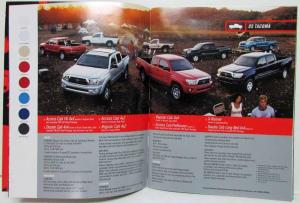 2005 Toyota Cars SUVs & Trucks Flip Sales Brochure Corolla Matrix Prius 4Runner