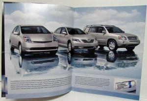2007 Toyota Hybrids Cars SUVs & Trucks Sales Brochure FJ Cruiser Corolla 4Runner