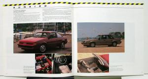 1988 Pontiac Firefly Sunbird Tempest Grand AM Canadian Sales Brochure