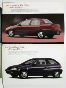 1996 Pontiac Firefly Canadian Sales Brochure