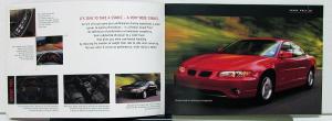 1998 Pontiac Grand Prix AM Sunfire Bonneville Firebird Firefly Canadian Brochure