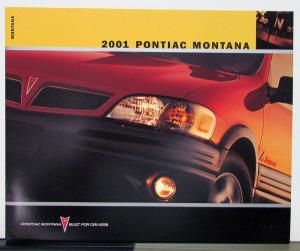 2001 Pontiac Montana Canadian Sales Brochure