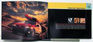 2001 Pontiac Montana Canadian Sales Brochure