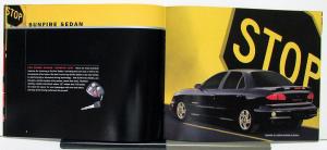 2001 Pontiac Sunfire Canadian Sales Brochure