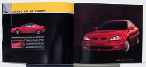 2001 Pontiac Grand Am Canadian Sales Brochure