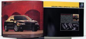 2001 Pontiac Grand Prix Canadian Sales Brochure
