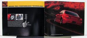 2001 Pontiac Grand Prix Canadian Sales Brochure