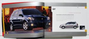 2003 Pontiac Vibe Canadian Sales Brochure