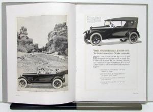 1920 Studebaker Lite-Six Canadian Sales Brochure & Specifications