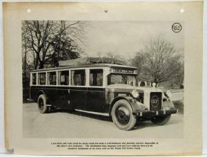1927-1928 ACF 508 Parlor Coach Bus Photo Sheet