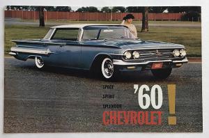 1960 Chevrolet Impala Bel Air Biscayne Corvair Canadian Sales Brochure