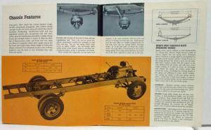1964 Chevrolet Trucks Models for School Transportation Bus Sales Brochure