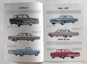 1963 Chevrolet Chevy II Corvair Corvette Canadian Sales Brochure