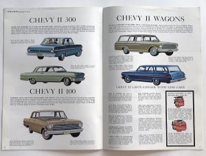 1963 Chevrolet Chevy II Corvair Corvette Canadian Sales Brochure