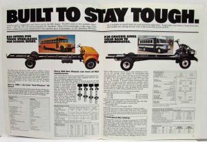 1980 Chevrolet Trucks School Bus Chassis Sales Brochure