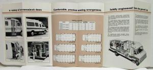 1980 Champion Classy and Dependable Medium-Duty Bus Sales Folder