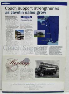 1997 Dennis On Target Customer News from Britains Leading Bus & Coach Builder
