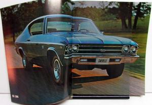 1969 Chevrolet Sports Department Brochure Corvette Camaro Nova Chevelle Corvair