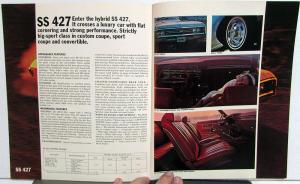 1969 Chevrolet Sports Department Brochure Corvette Camaro Nova Chevelle Corvair