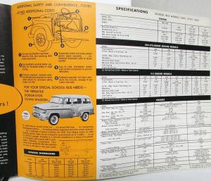 1960 Dodge Truck School Bus Chassis S400 S500 S600 Sales Folder Original