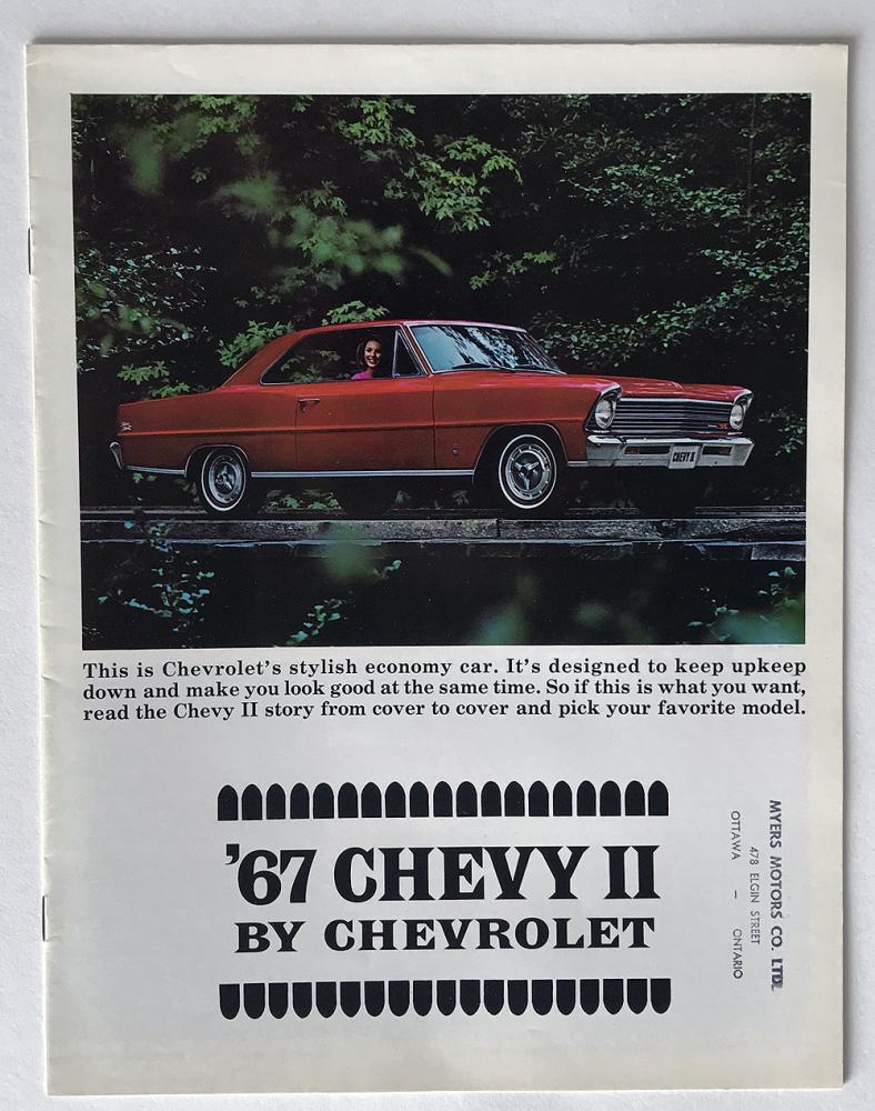 1967 Chevrolet Chevy II Canadian Sales Brochure