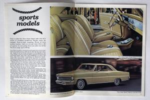 1967 Chevrolet Chevy II Canadian Sales Brochure
