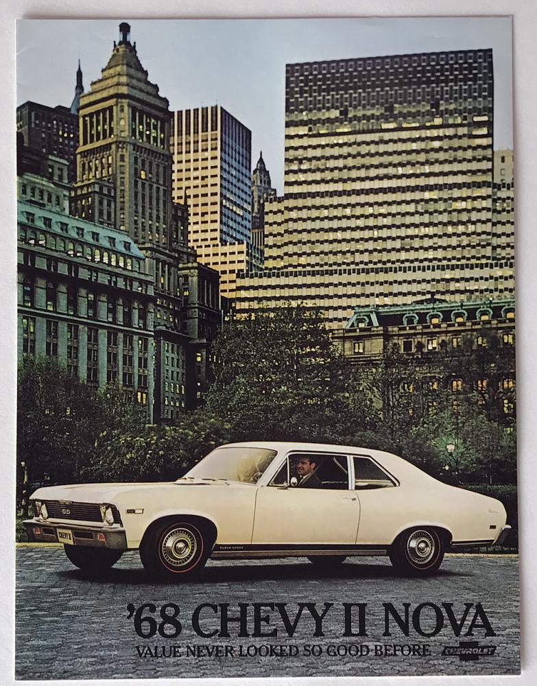 1968 Chevrolet Chevy II Nova Canadian Sales Brochure