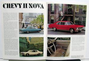 1968 Chevrolet Chevelle Camaro Nova Corvair Corvette Canadian Sales Brochure