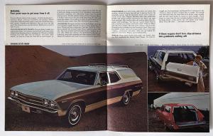 1969 Chevrolet Chevelle Malibu 300 Greenbrier Nomad Canadian Sales Brochure