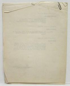 1926 Proposal Detroit Dept of Street Railways Specs for Double Deck Coach Bus