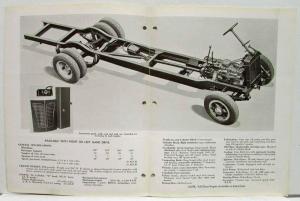 1938-1939 Federal Bus Chassis Specs B80 B85 & Dimensions and Price Sheet