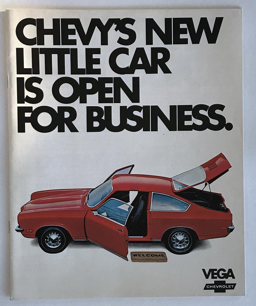 1971 Chevrolet Vega Canadian Sales Brochure