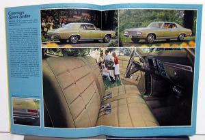 1968 Chevy Chevelle SS 396 Malibu Concours 300 Deluxe Coupe Sales Brochure Orig