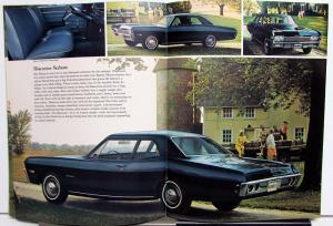 1968 Chevrolet Impala Caprice Bel Air Biscayne Sales Brochure Original