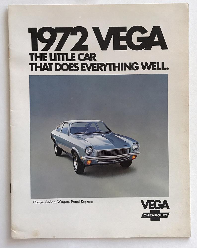 1972 Chevrolet Vega Canadian Sales Brochure
