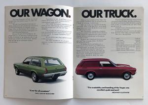 1972 Chevrolet Vega Canadian Sales Brochure